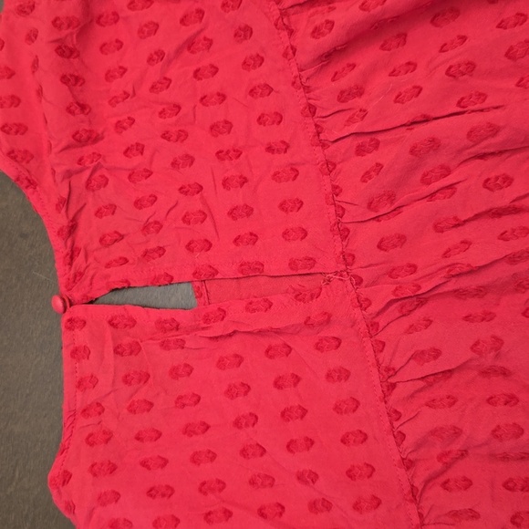 WRANGLER RETRO Women's Red Blouse M Pearl Snap - Picture 7 of 7